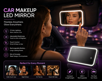 Car makeup LED Mirror
