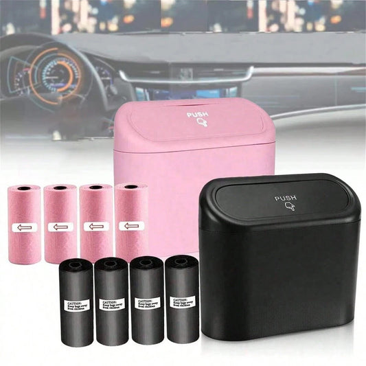 Car Bin with Rubbish Bags